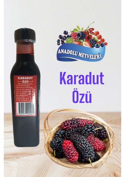 Anadolu Meyveleri Karadut Özü Doğal Organik 500 ml 700 gram