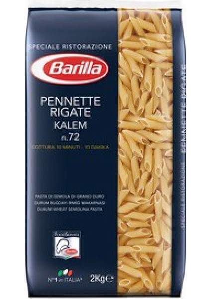 - Makarna Pennette Kalem (1 x 2 Kg) Barilla 146036