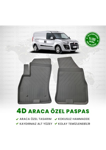 Fa Otomotiv Fiat Doblo Panelvan 4d Havuzlu Paspas (Ön 2 Parça) 2010 – 2014 Model