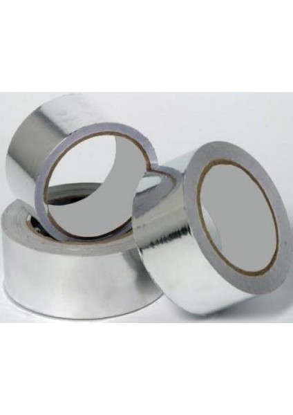 100 Micron Düz Alüminyum Bant 50mmx25mt