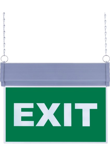 Çift Yönlü Acil Yönlendirme Armatürü (Zincirli) Exit