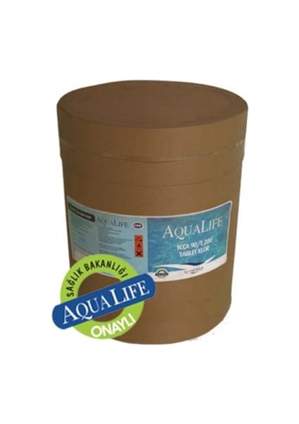 Aqualife Tcca %90 Stabil Aktif Granül Havuz Klor 50kg