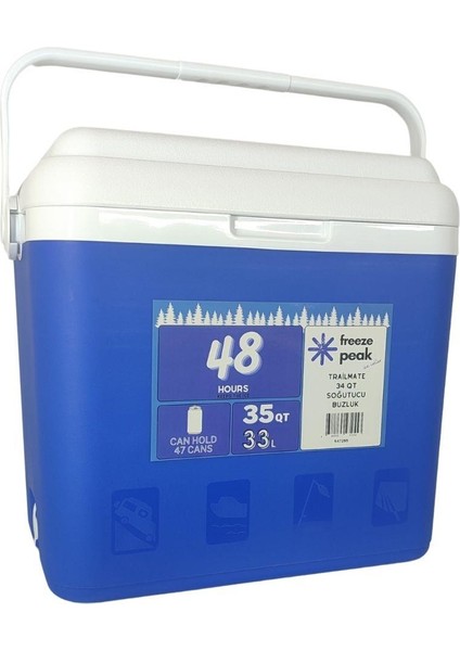 Trailmate 35 Qt Soğutucu Buzluk 33 Litre