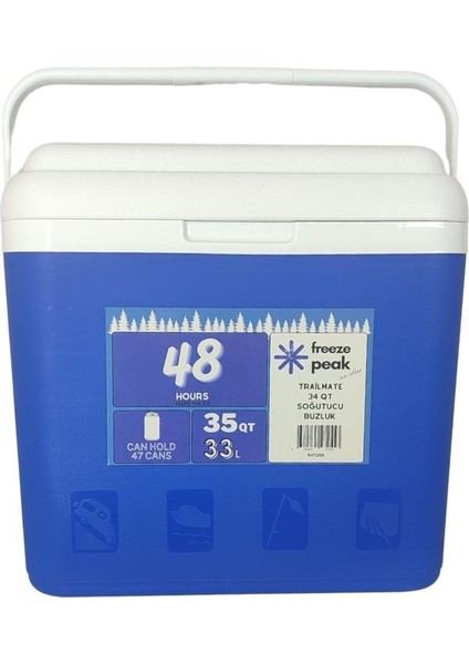 Trailmate 35 Qt Soğutucu Buzluk 33 Litre