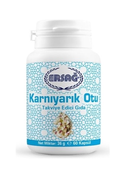 Karnıyarık Otu Ersağ Karniyarik 60 Kapsül