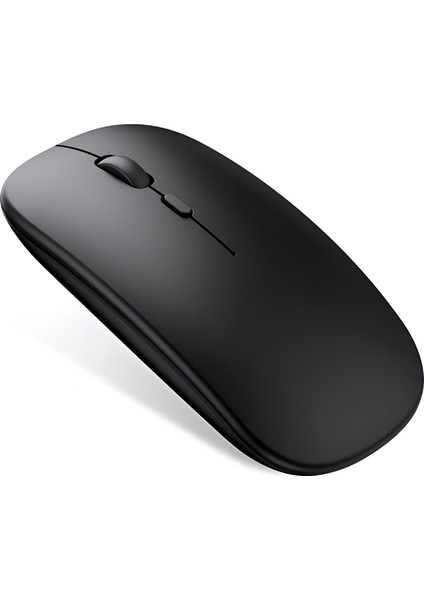 Kablosuz Sessiz Mouse  Bluetooth Şarjlı 2.4ghz