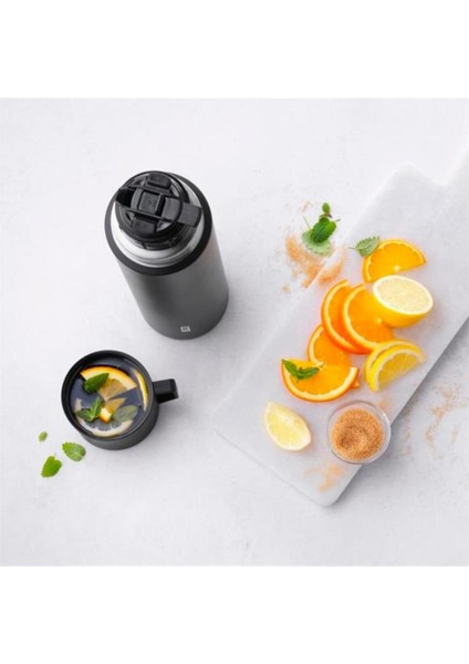 Tekno Trust Içecek Bardaklı Termos 1lt Siyah 6 Saat Siyah 1 L Çelik fiyatları