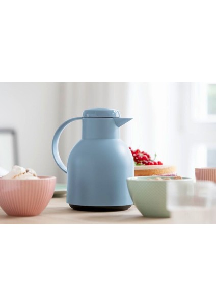 Tekno Trust Mavi Kamp Samba Powder Termos Mavi 1l Paslanmaz Çelik 1 L Isı Yalıtımı 12 Saat Bpa Free Içecek Mavi fırsatları