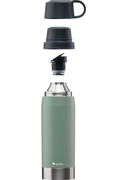 Tekno Trust Haki Citypark Thermavac Çift Bardaklı Çelik Termos 1.1 Lt 1 L Paslanmaz Çelik 24 Saat fiyatları