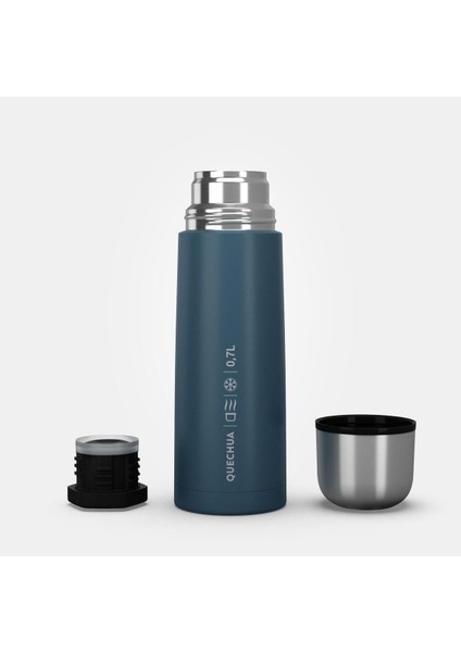 Tekno Trust Mavi Paslanmaz Çelik Doğa Yürüyüşü Termosu - Paslanmaz Çelik - 0,7 L - Mavi 0,70 L Çelik Içecek fiyatları
