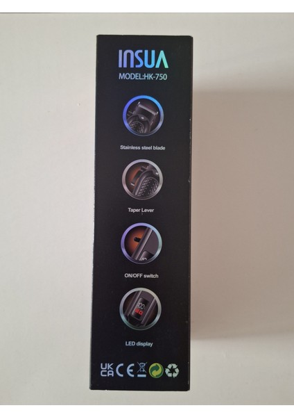 HK-750 Saç Sakal Tıraş Makinesi Şarjlı LCD Ekran modelleri