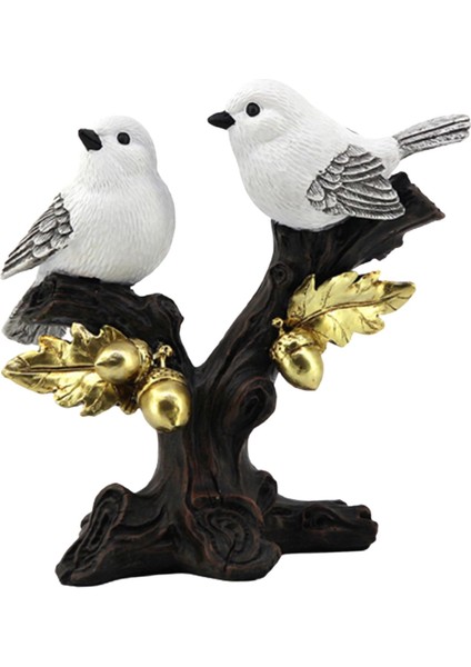 Kuş Heykelcik Kuş Heykeli Dekoratif Minyatür Kuş Figürü Kuş Süsleme 2 Için (Yurt Dışından) fiyatları