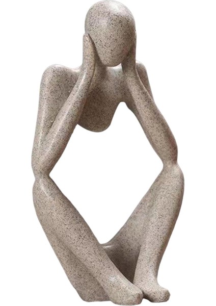 Kitaplık Çalışması Oturma Odası Konsantresi Için Düşünür Heykel Figürleri (Yurt Dışından) modelleri