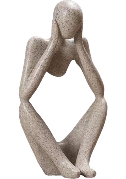 Kitaplık Çalışması Oturma Odası Konsantresi Için Düşünür Heykel Figürleri (Yurt Dışından) fırsatları