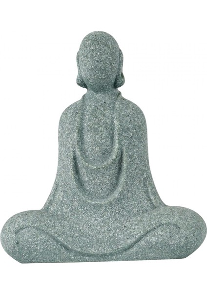 Tank Meditasyon Buda Reçine Heykeli Heykel Fengshui Zanaat Süsleme 8X3X9 cm (Yurt Dışından) modelleri