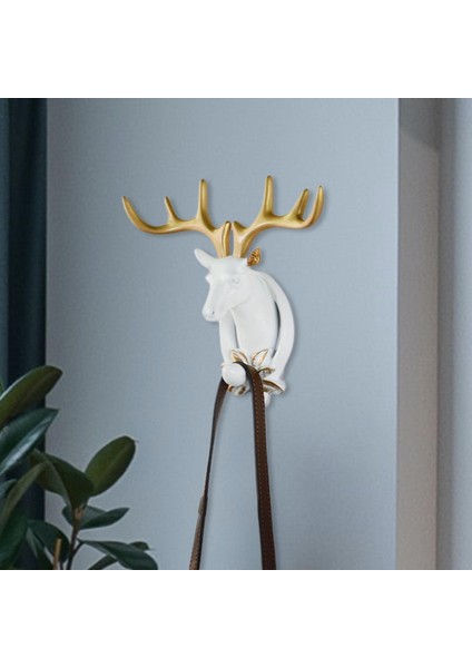 Kafası Asılı Ren Ği Kafası Raf Koleksiyonu 3D Elk Askı Çiçekler (Yurt Dışından) modelleri