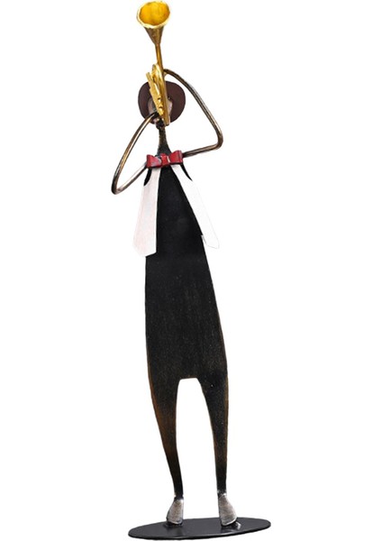 Müzik Heykeli Retro Müzik Sanatçısı Heykelcik Çalar (Yurt Dışından)