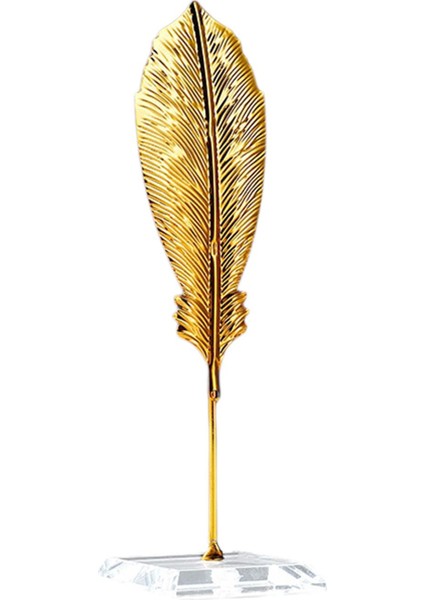 Metal Heykeli Şekilli Heykelcik Yaprağı Heykel Ev Için Muz Yaprağı 21.5 cm (Yurt Dışından) fırsatları