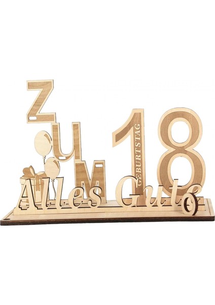 18TH Ahşap Hediye Para Icı Almanca ve (Yurt Dışından) indirimleri