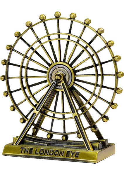 Tekerlek Heykeli Retro Süs Heykelcik Odası Kitaplık (Yurt Dışından)