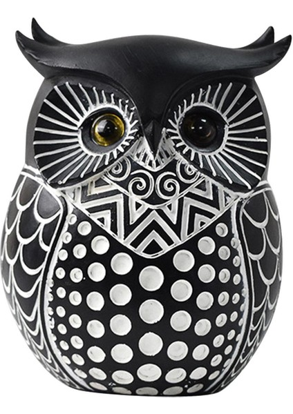 Baykuş Heykeli Ev Dekor Baykuş Süslemeleri Ev Için Raf Üstü (Yurt Dışından) fiyatları