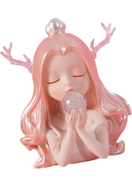 ve Kız Heykelcik Kek Topper Minyatür D (Yurt Dışından) modelleri