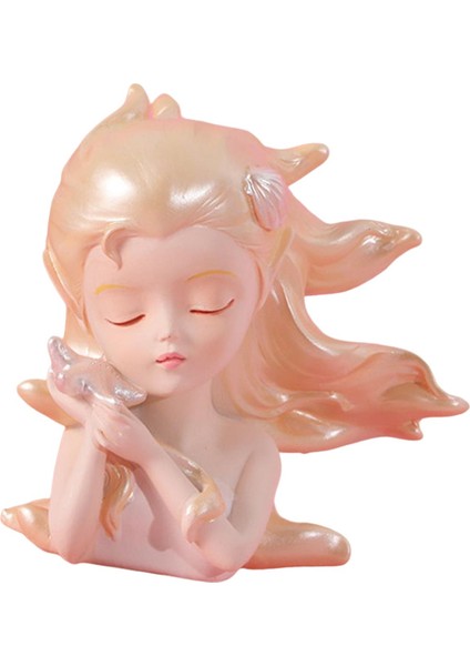 ve Kız Heykelcik Kek Topper Minyatür E (Yurt Dışından)