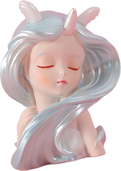 ve Kız Heykelcik Kek Topper Minyatür B (Yurt Dışından) modelleri