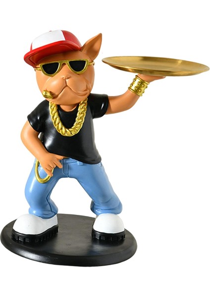 Icı Heykel, Tepsisi I Mavi Pantolonlu Heykeli (Yurt Dışından)