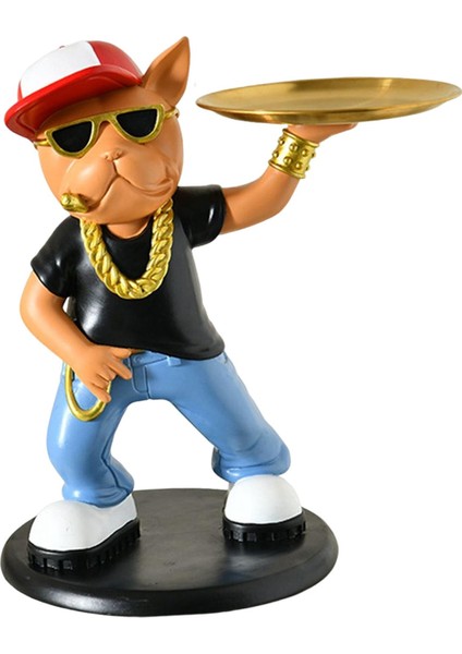 Icı Heykel, Tepsisi I Mavi Pantolonlu Heykeli (Yurt Dışından) indirimleri