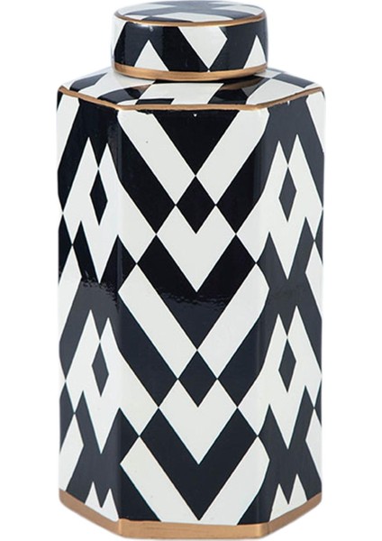 Zencefil Kavanoz Dekoratif Koleksiyonu Modern 13X13X29CM (Yurt Dışından) modelleri