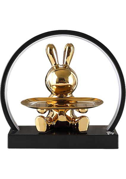 Tavşan Heykelcik Heykel Vanity Tavşan Heykelcik Aperatifler USB (Yurt Dışından)
