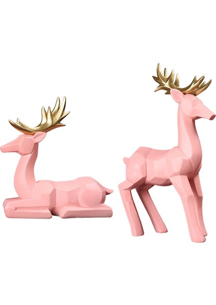 2 Heykeli Reçine Modern Komodinleri Koridor (Yurt Dışından) fiyatları