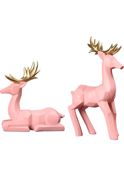 2 Heykeli Reçine Modern Komodinleri Koridor (Yurt Dışından) fırsatları