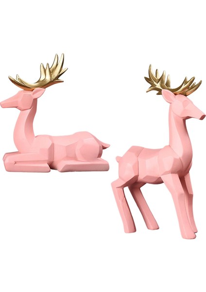 2 Heykeli Reçine Modern Komodinleri Koridor (Yurt Dışından) indirimleri