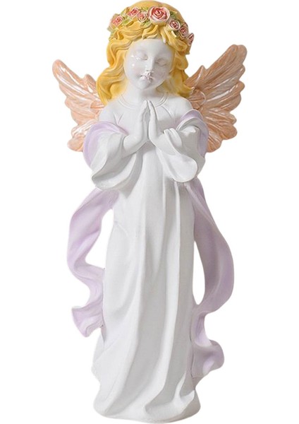 Iz Reçine Heykel Figürleri Dekorları Şekil Dua 14.5X11.3X30CM (Yurt Dışından) indirimleri