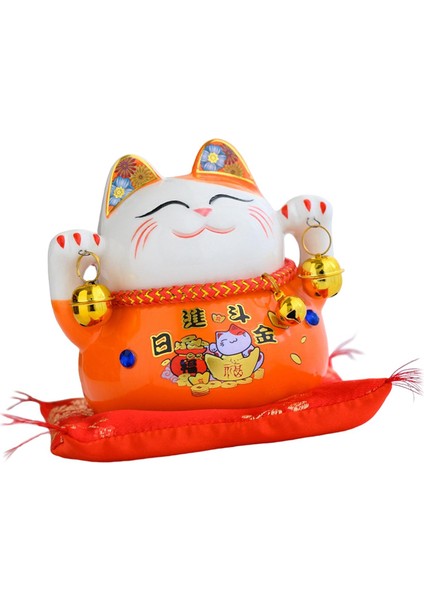 Çin Şanslı Heykeli Para Bankası Turuncu Için Karşı Heykeli (Yurt Dışından)