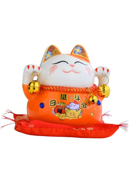 Çin Şanslı Heykeli Para Bankası Turuncu Için Karşı Heykeli (Yurt Dışından) indirimleri