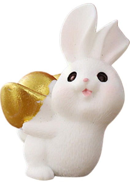 Mini Tavşan Süs Heykeli Dekorasyon El I Aksesuarları Sahne (Yurt Dışından) fırsatları