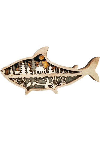 I Ahşap Dekor Figürler Asılı Dıy Raf Ev Dekorasyonu I (Yurt Dışından) fiyatları