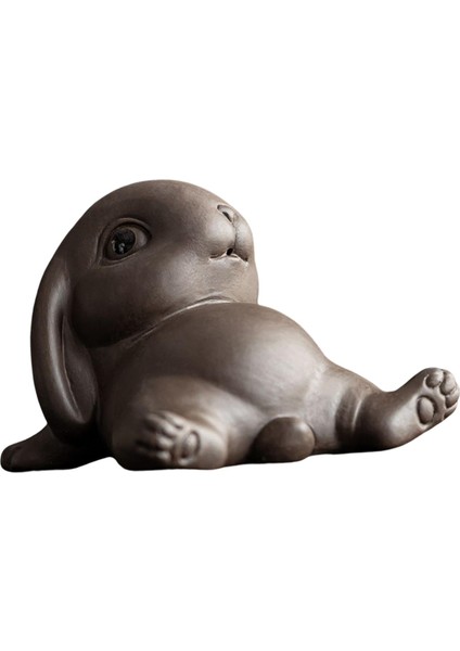 Tavşan Heykelcik Tavşan Heykeli Heykel, Zanaat Koleksiyonu Yapıt, Oturmak Için Şağı 7CMX5CMX10CM (Yurt Dışından) fırsatları