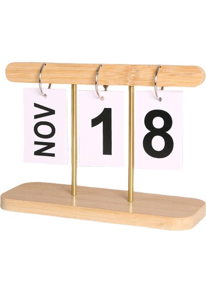 Takvim Dekoratif Flip Takvim Sürekli Takvim Ev Dekorasyonu Ahşap (Yurt Dışından) modelleri