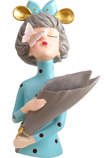 Heykel Ev Dekorasyonu, Heykel Figürleri Aksesuarları, Icı Üstü Süsü, Mavi (Yurt Dışından) fiyatları