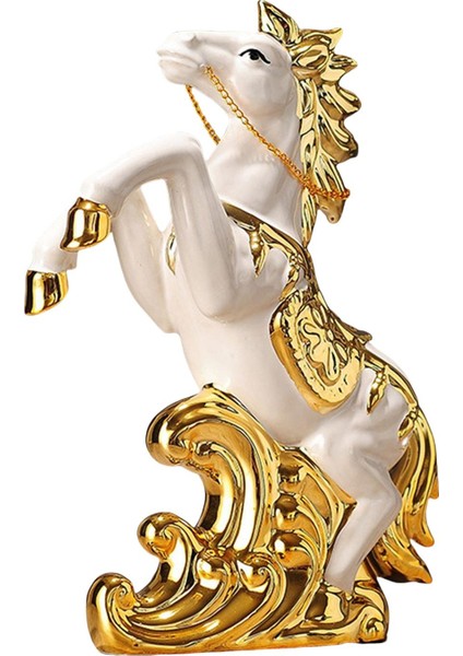 Raf Dekorasyon Hediyesi Için Modern At Heykeli Dekoratif At Heykelcik (Yurt Dışından) fiyatları