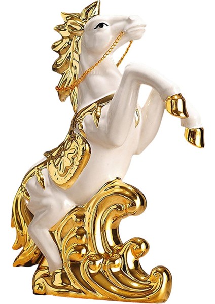 Raf Dekorasyon Hediyesi Için Modern At Heykeli Dekoratif At Heykelcik (Yurt Dışından) fırsatları