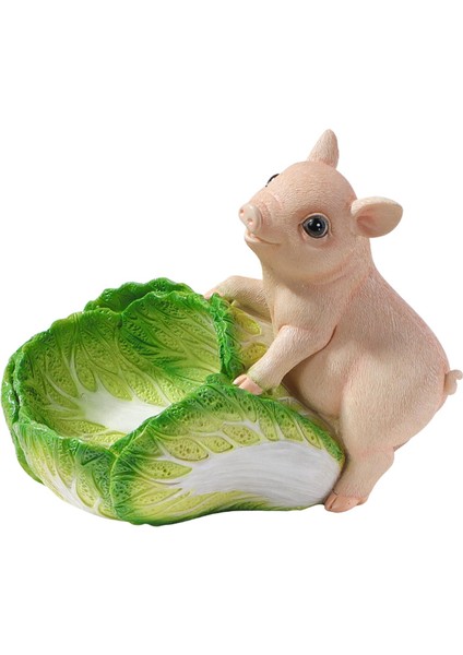 Domuz Heykeli Kabı Heykel Reçine Heykelcik Aperatifler (Yurt Dışından) indirimleri