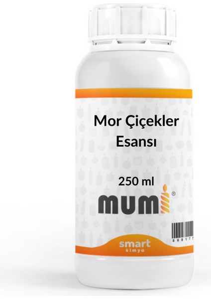 Mor Çiçekler Mum Esansı 250 ml