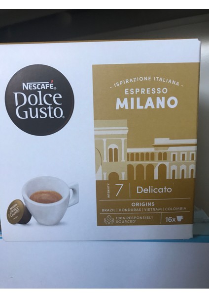 Dolce Gusto Espresso Milano 16 Kapsül Kahve