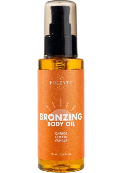 Polente Natural- Bronzing Body Oil- Bronzlaştırıcı Vücut Yağı (100 Ml)