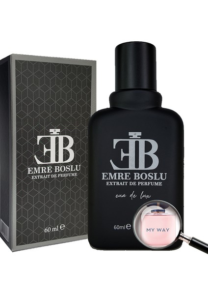 Emre Boslu My Way 60ML Extrait Kadın Parfüm